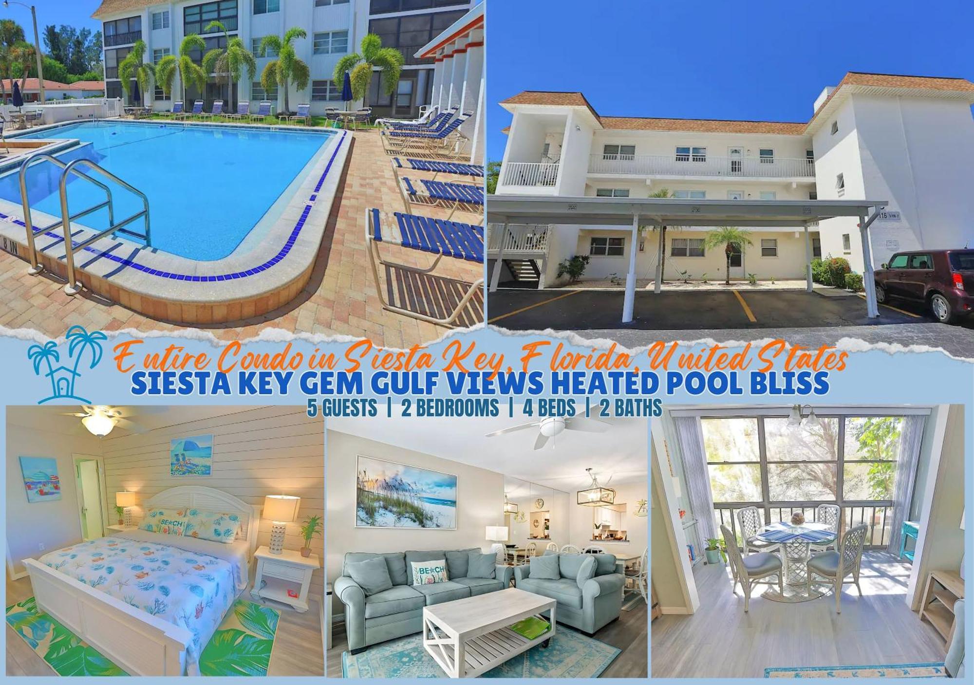 Updated With Pool, Walk To Crescent & Restaurants! *